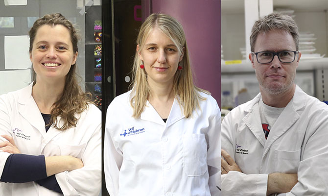 Three researchers at VHIR receive a grant from the Spanish Association Against Cancer