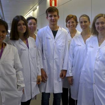 The laboratory of Dr. Abasolo receives the visit of a future investigator